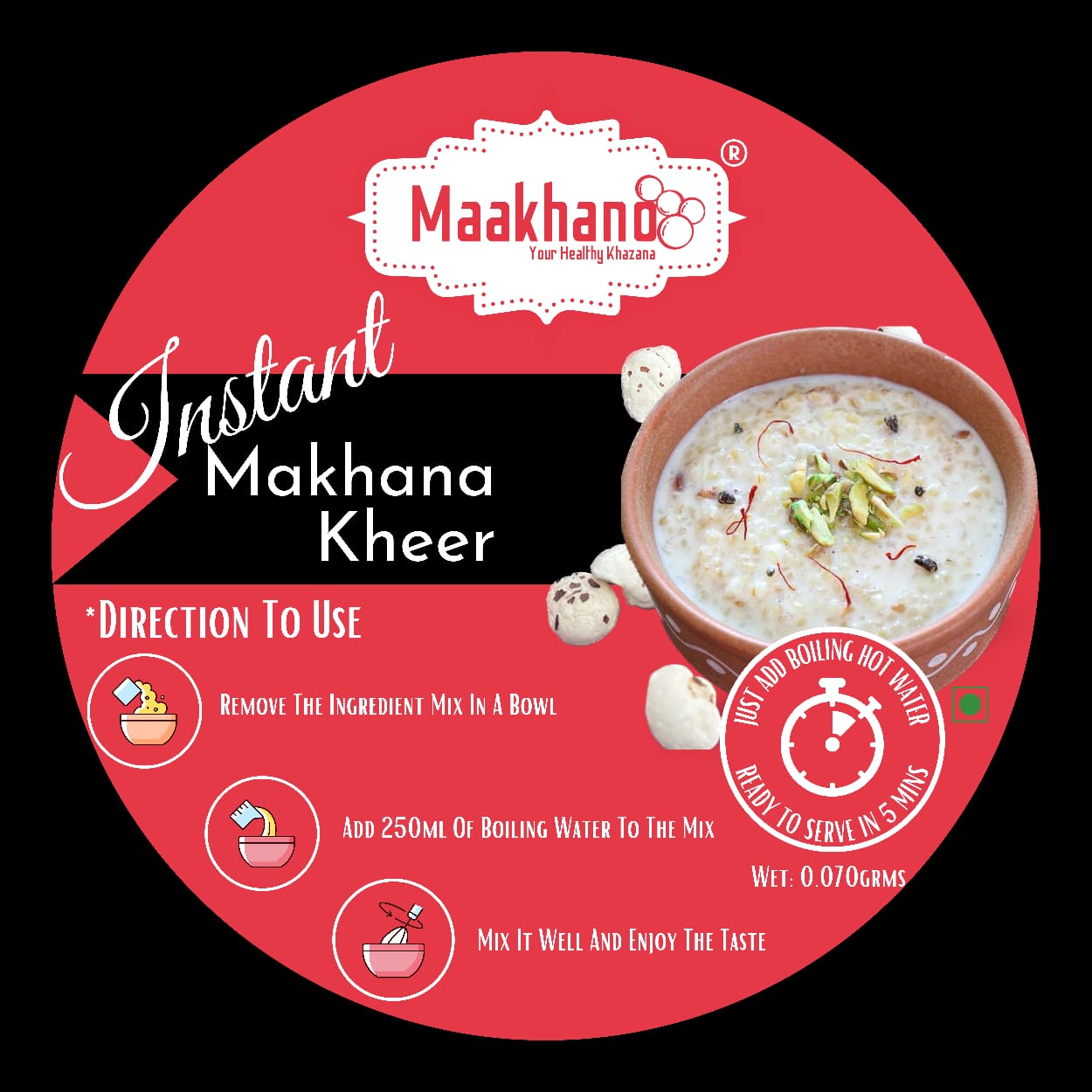 INSTANT MAKHANA KHEER MIX